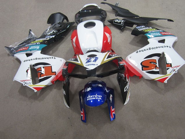 Carene Moto CBR 600 RR 05-06 - Bianco Blu 27 Carene Moto CBR 600 RR 05-06 - Bianco Blu 27