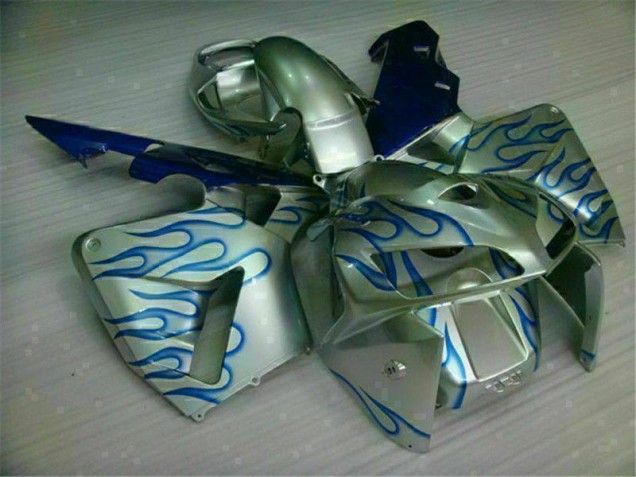Carene Moto CBR 600 RR 05-06 - Bianco Blu Fiamma Carene Moto CBR 600 RR 05-06 - Bianco Blu Fiamma