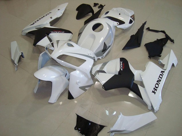 Carene Moto CBR 600 RR 05-06 - Bianco Perla Nero Opaco Carene Moto CBR 600 RR 05-06 - Bianco Perla Nero Opaco