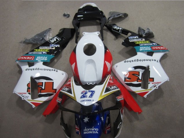Carene Moto CBR 600 RR 05-06 - Bianco Rosso Blu Lee 27