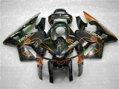 Carene Moto CBR 600 RR 05-06 - Nero Arancia BACARDI