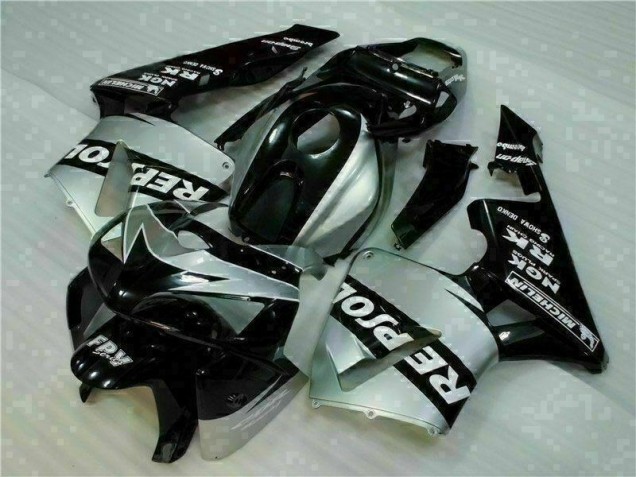 Carene Moto CBR 600 RR 05-06 - Nero Argento Repsol Carene Moto CBR 600 RR 05-06 - Nero Argento Repsol