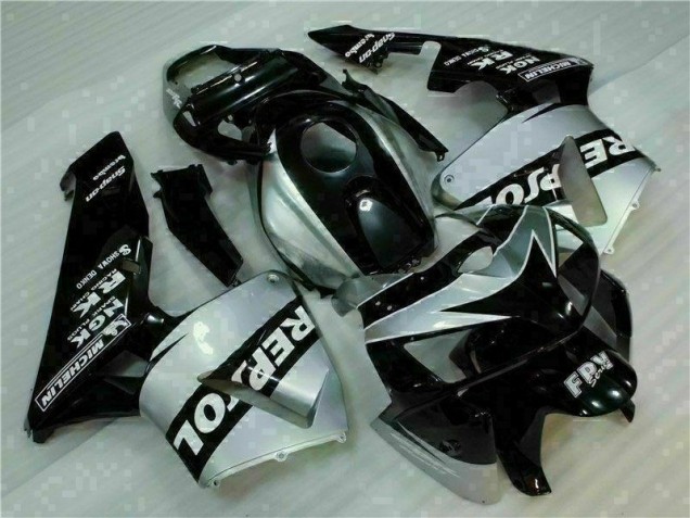 Carene Moto CBR 600 RR 05-06 - Nero Argento Repsol Carene Moto CBR 600 RR 05-06 - Nero Argento Repsol