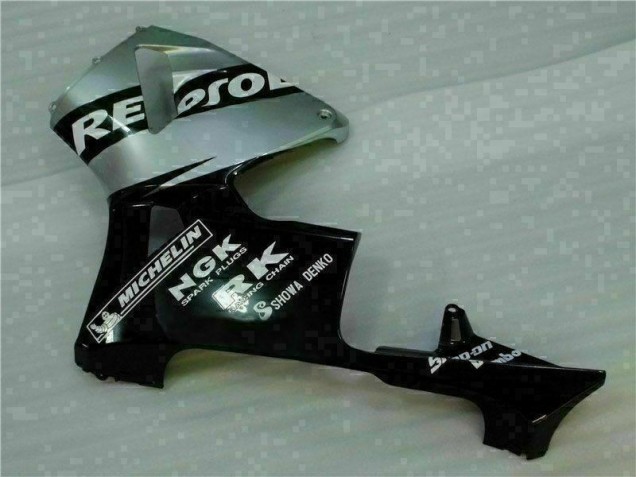 Carene Moto CBR 600 RR 05-06 - Nero Argento Repsol Carene Moto CBR 600 RR 05-06 - Nero Argento Repsol
