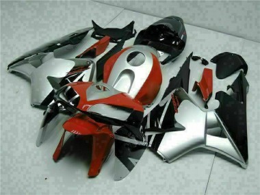 Carene Moto CBR 600 RR 05-06 - Nero Argento Rosso