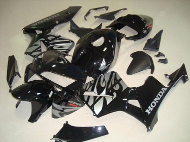 Carene Moto CBR 600 RR 05-06 - Nero Bianco Fiamma