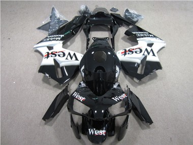 Carene Moto CBR 600 RR 05-06 - Nero Bianco West