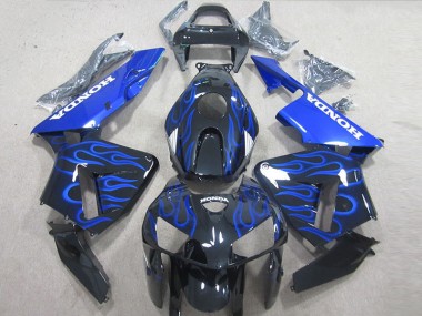 Carene Moto CBR 600 RR 05-06 - Nero Blu Fiamma