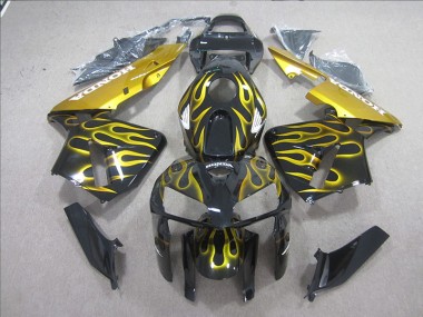 Carene Moto CBR 600 RR 05-06 - Nero Giallo Fiamma