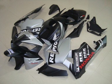 Carene Moto CBR 600 RR 05-06 - Nero Opaco Argento Repsol
