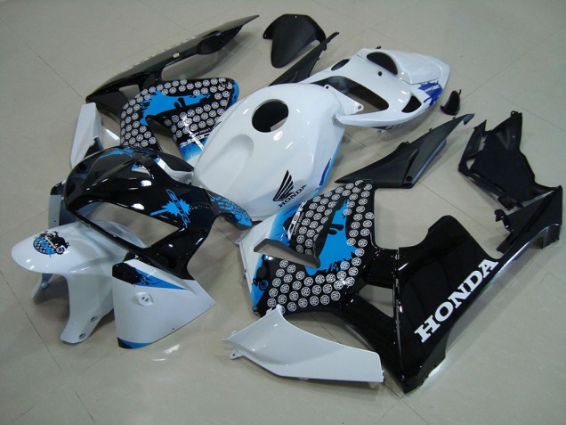 Carene Moto CBR 600 RR 05-06 - Nero Opaco con Rosso Adesivo Carene Moto CBR 600 RR 05-06 - Nero Opaco con Rosso Adesivo