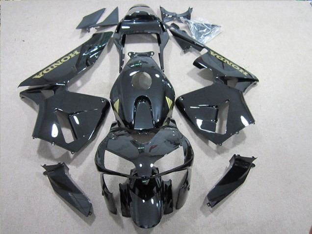 Carene Moto CBR 600 RR 05-06 - Nero Oro Decal Carene Moto CBR 600 RR 05-06 - Nero Oro Decal