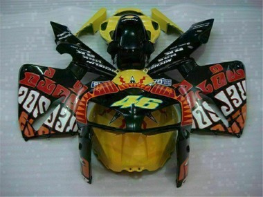 Carene Moto CBR 600 RR 05-06 - Nero Rosso Giallo 46