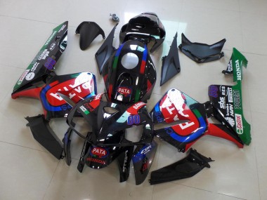 Carene Moto CBR 600 RR 05-06 - Nero Rosso Pata