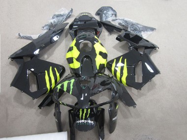 Carene Moto CBR 600 RR 05-06 - Nero Verde Monster