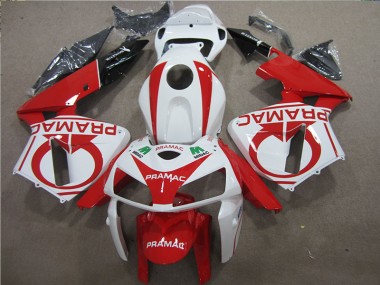 Carene Moto CBR 600 RR 05-06 - Rosso Bianco PRAMAC