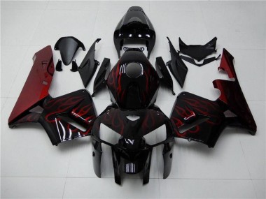 Carene Moto CBR 600 RR 05-06 - Rosso Fiamma Nero