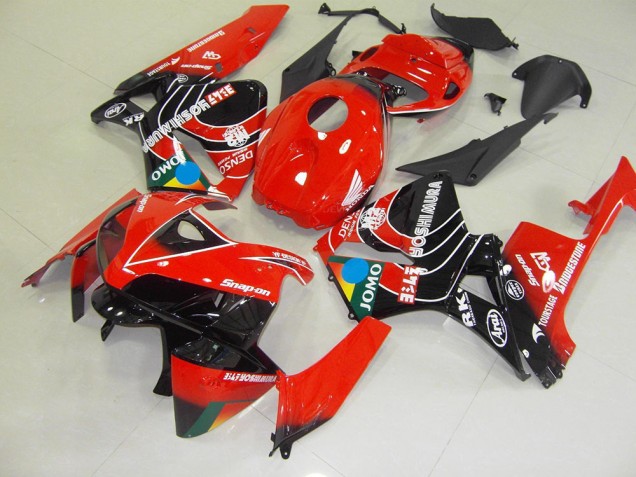 Carene Moto CBR 600 RR 05-06 - Rosso Nero Jomo