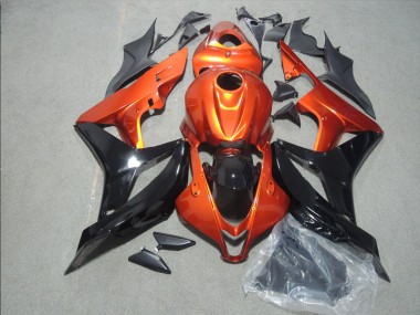 Carene Moto CBR 600 RR 07-08 - Arancia Nero