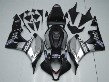 Carene Moto CBR 600 RR 07-08 - Argento Repsol Nero
