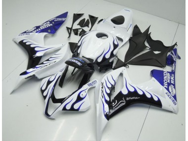 Carene Moto CBR 600 RR 07-08 - Bianco Blu Fiamma