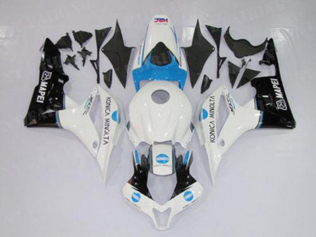 Carene Moto CBR 600 RR 07-08 - Bianco Blu Nero Carene Moto CBR 600 RR 07-08 - Bianco Blu Nero