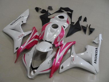Carene Moto CBR 600 RR 07-08 - Bianco Perla con Rosa