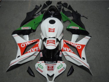 Carene Moto CBR 600 RR 07-08 - Bianco Rosso MORELLATO San Carlo