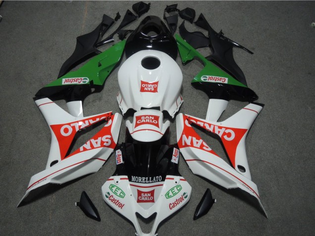 Carene Moto CBR 600 RR 07-08 - Bianco Rosso MORELLATO San Carlo