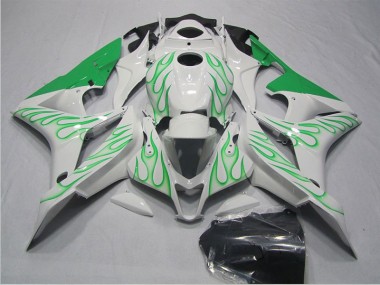 Carene Moto CBR 600 RR 07-08 - Bianco Verde Fiamma