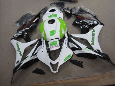 Carene Moto CBR 600 RR 07-08 - Bianco Verde Hannspree