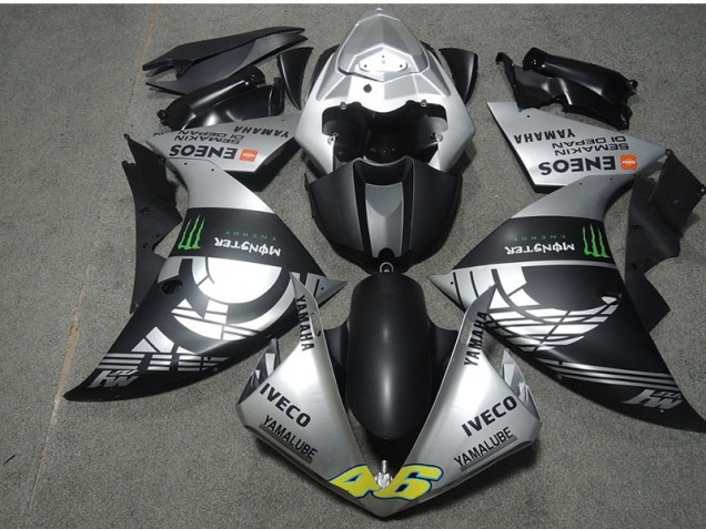 Carene Moto CBR 600 RR 07-08 - Nero Argento Monster IVECO 46 Carene Moto CBR 600 RR 07-08 - Nero Argento Monster IVECO 46
