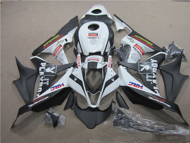 Carene Moto CBR 600 RR 07-08 - Nero Bianco HRC Carene Moto CBR 600 RR 07-08 - Nero Bianco HRC
