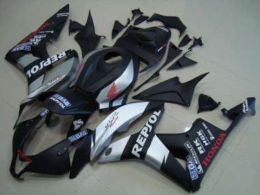 Carene Moto CBR 600 RR 07-08 - Nero Opaco Argento Repsol