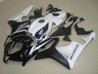 Carene Moto CBR 600 RR 07-08 - Nero Opaco Bianco