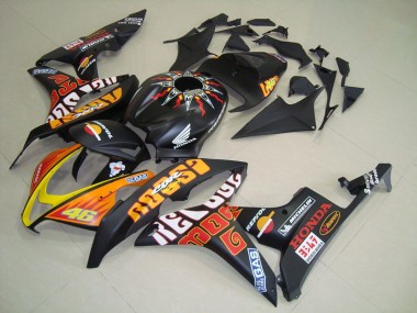 Carene Moto CBR 600 RR 07-08 - Nero Opaco Rossi