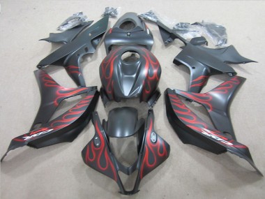 Carene Moto CBR 600 RR 07-08 - Nero con Rosso Fiamma