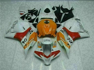 Carene Moto CBR 600 RR 09-12 - Bianco Arancia Repsol
