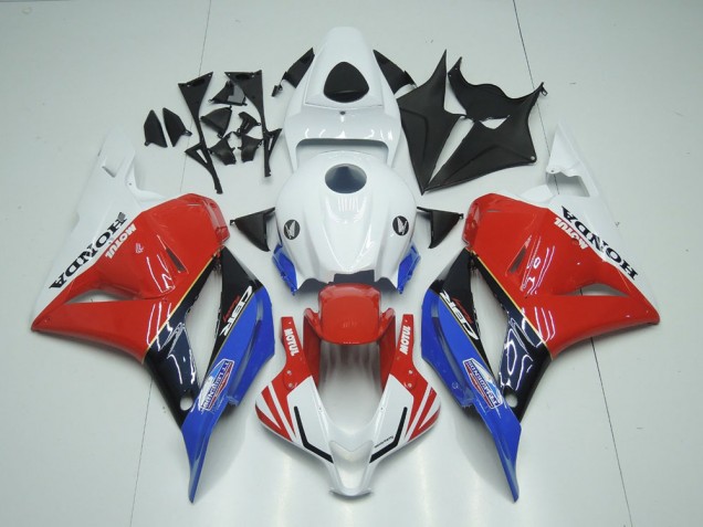 Carene Moto CBR 600 RR 09-12 - Bianco Motul Rosso Blu Carene Moto CBR 600 RR 09-12 - Bianco Motul Rosso Blu