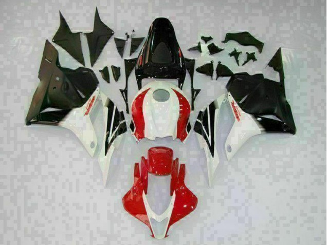 Carene Moto CBR 600 RR 09-12 - Bianco Nero Rosso Carene Moto CBR 600 RR 09-12 - Bianco Nero Rosso