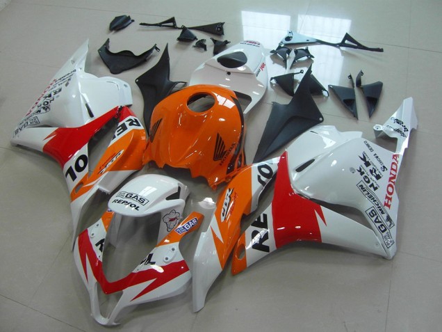 Carene Moto CBR 600 RR 09-12 - Bianco Nuovo Repsol