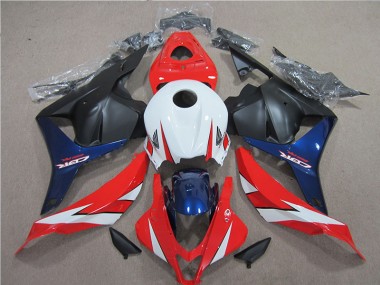 Carene Moto CBR 600 RR 09-12 - Bianco Rosso Blu