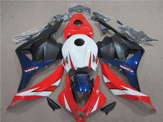 Carene Moto CBR 600 RR 09-12 - Bianco Rosso Blu