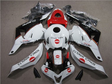 Carene Moto CBR 600 RR 09-12 - Bianco Rosso Konica Minolta