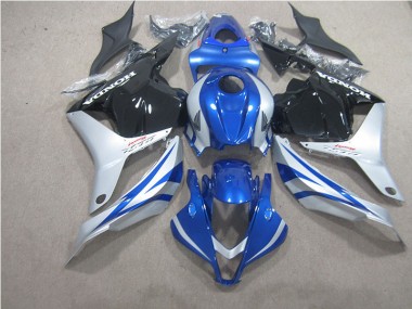 Carene Moto CBR 600 RR 09-12 - Blu Argento Nero