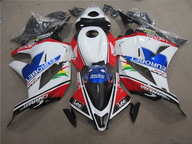 Carene Moto CBR 600 RR 09-12 - Blu Bianco EUROBET Lee