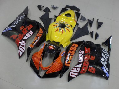 Carene Moto CBR 600 RR 09-12 - Giallo Rossi Corsa
