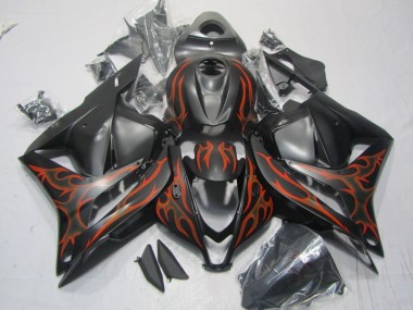 Carene Moto CBR 600 RR 09-12 - Nero Arancia Fiamma