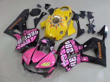 Carene Moto CBR 600 RR 13-21 - Giallo Rosa Rossi