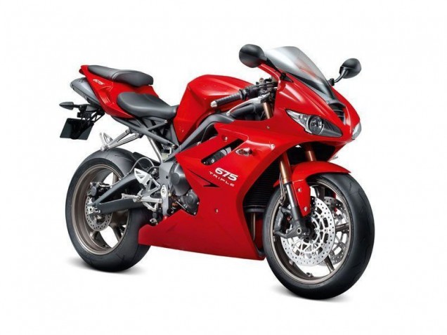 Carene Moto Daytona 675 Triple 09-12 - Rosso Carene Moto Daytona 675 Triple 09-12 - Rosso